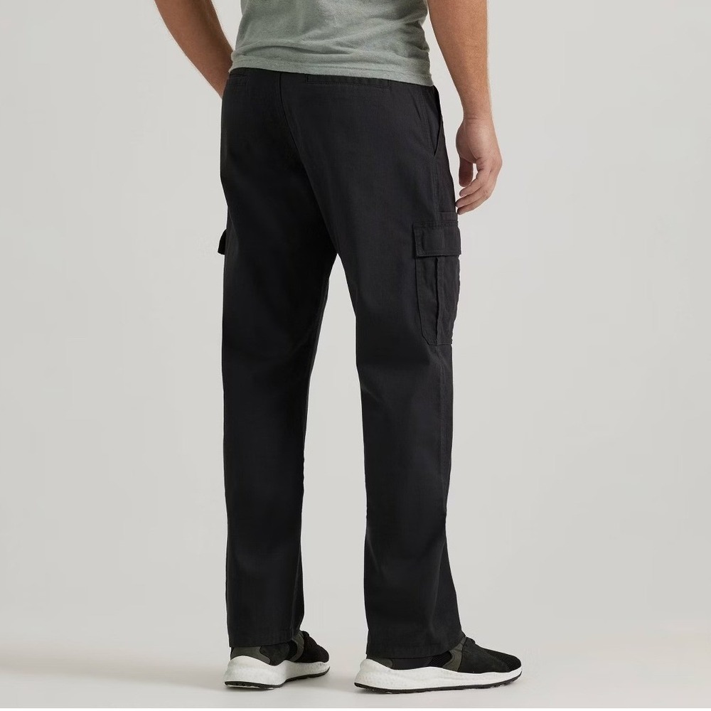 WRANGLER ATG Black Cargo Hiking Pants 10NW788NB 40x30 Outdoor Stretch Trousers